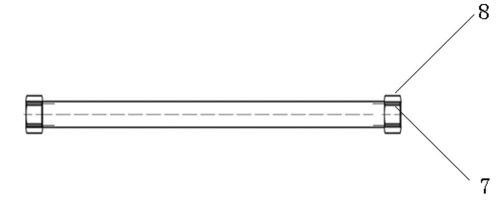 Configuration structure of prestressed large panel concrete structure steel reinforcement for high-speed rail