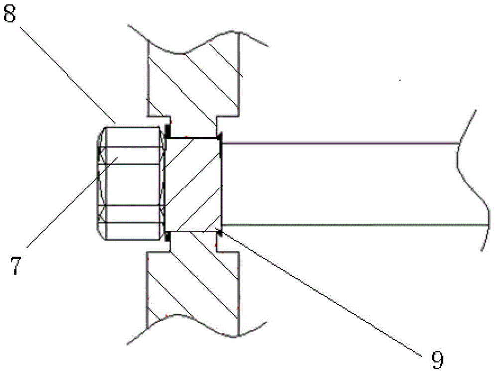 Configuration structure of prestressed large panel concrete structure steel reinforcement for high-speed rail