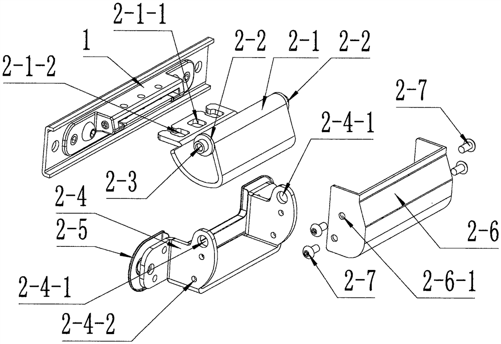 Three-dimensional adjustable rotating arm hinge