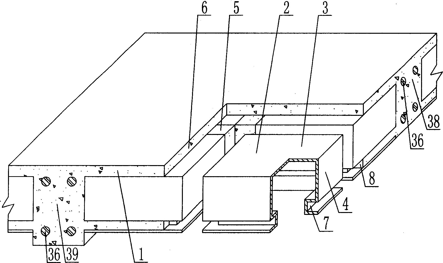 Cast-in-situ concrete slab