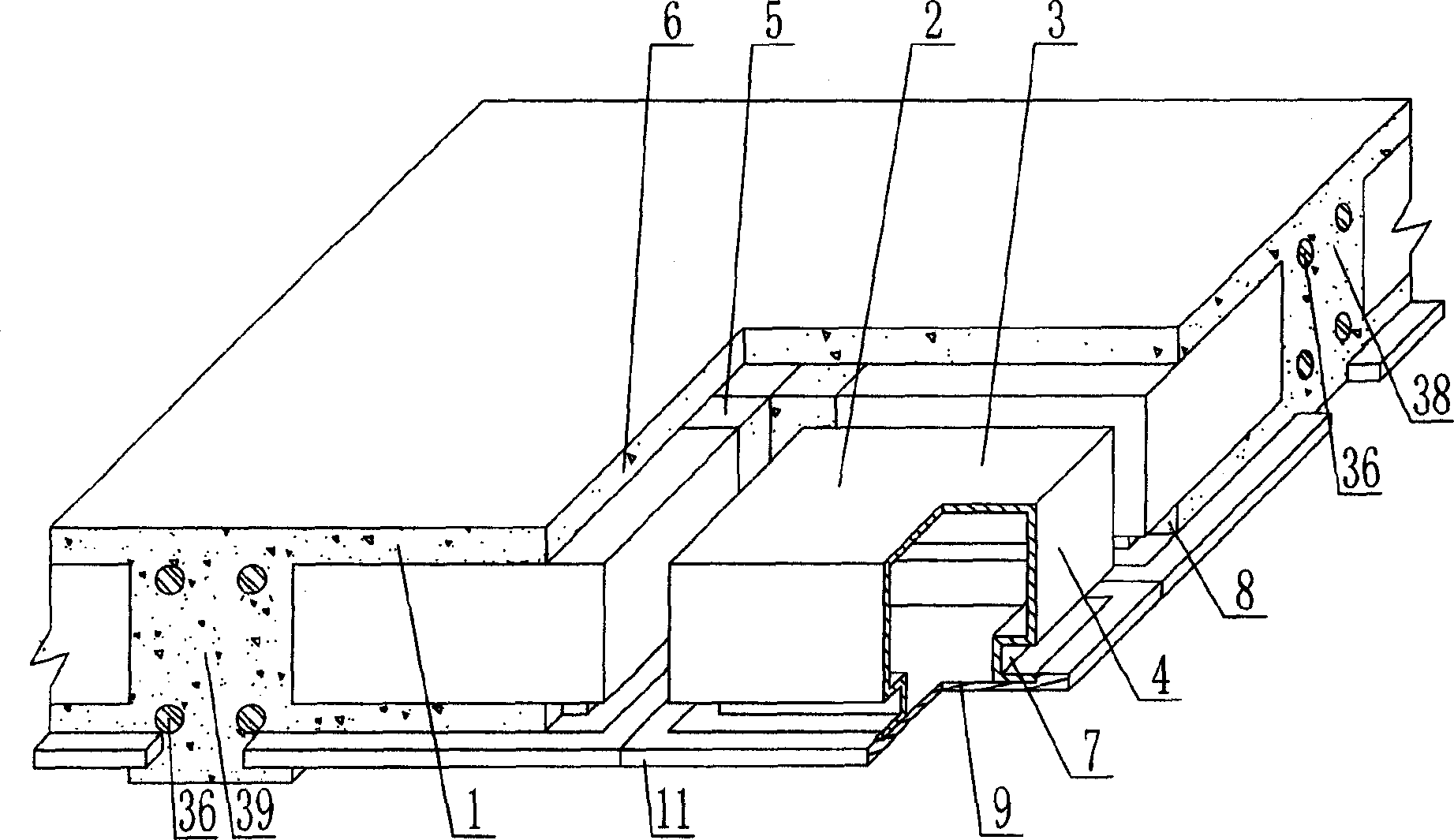 Cast-in-situ concrete slab