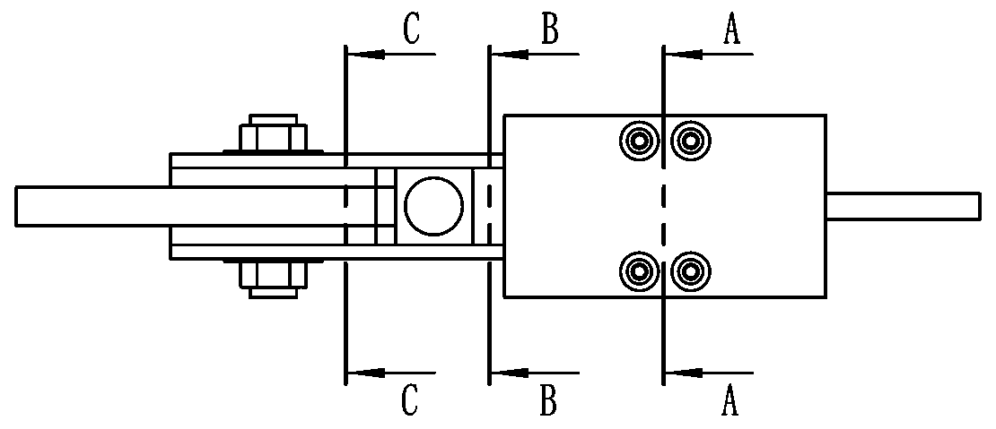 Composite coupling beam damper and assembling method thereof