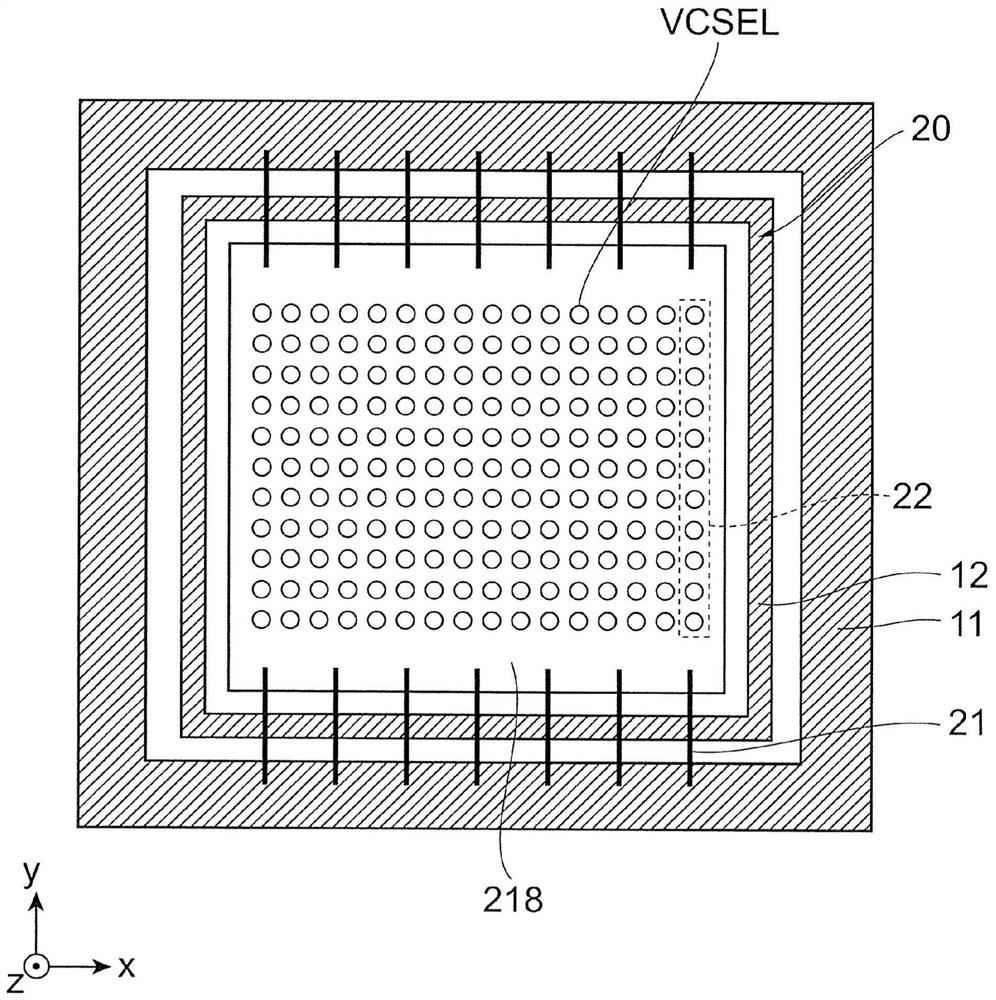 Light emitter, light emitting device, optical device, and information processing apparatus