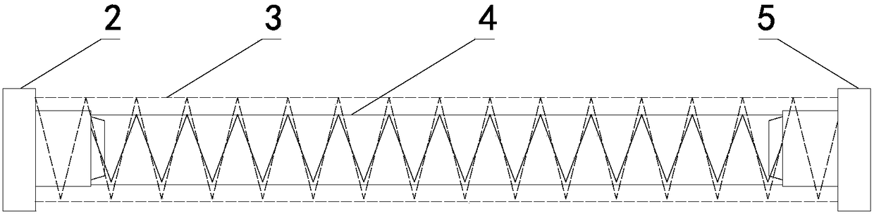 Double-spring balancing cylinder assembly