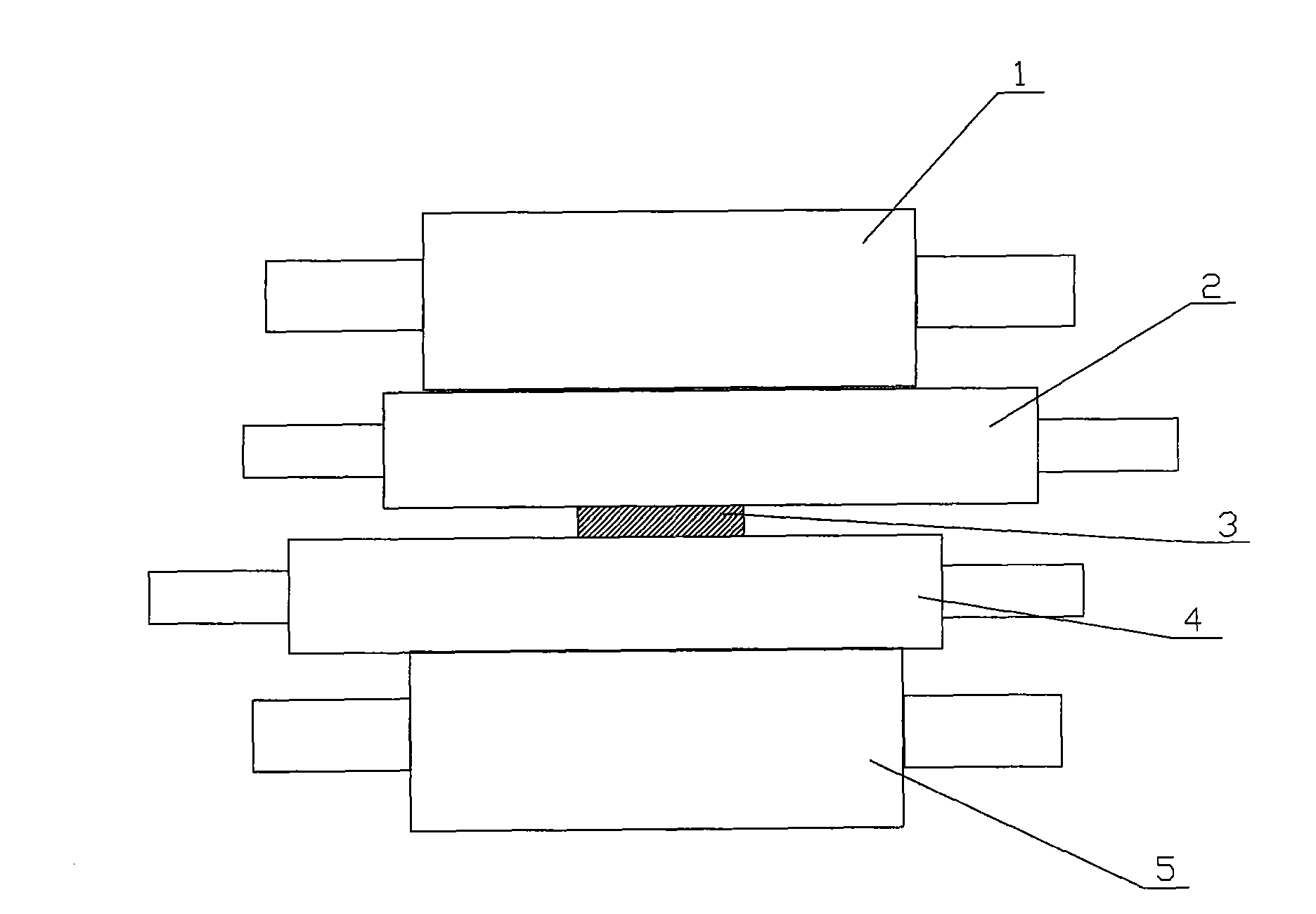 Roller shifting method for controlling deviation of steel strip