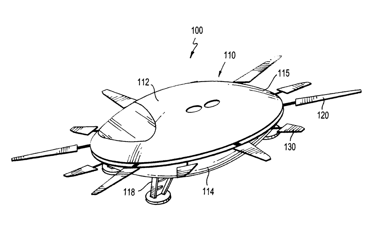 Drone aircraft