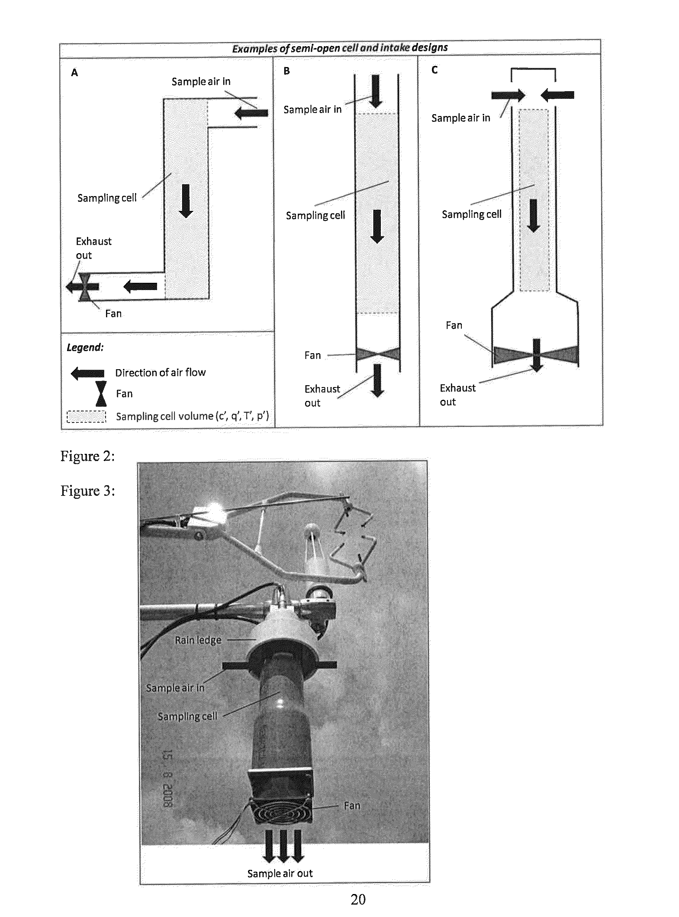 Semi-open-path gas analysis systems and methods