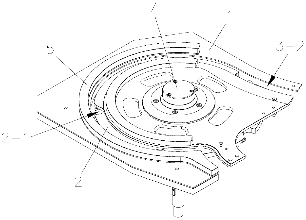 Stepped shaft type part conveying mechanism