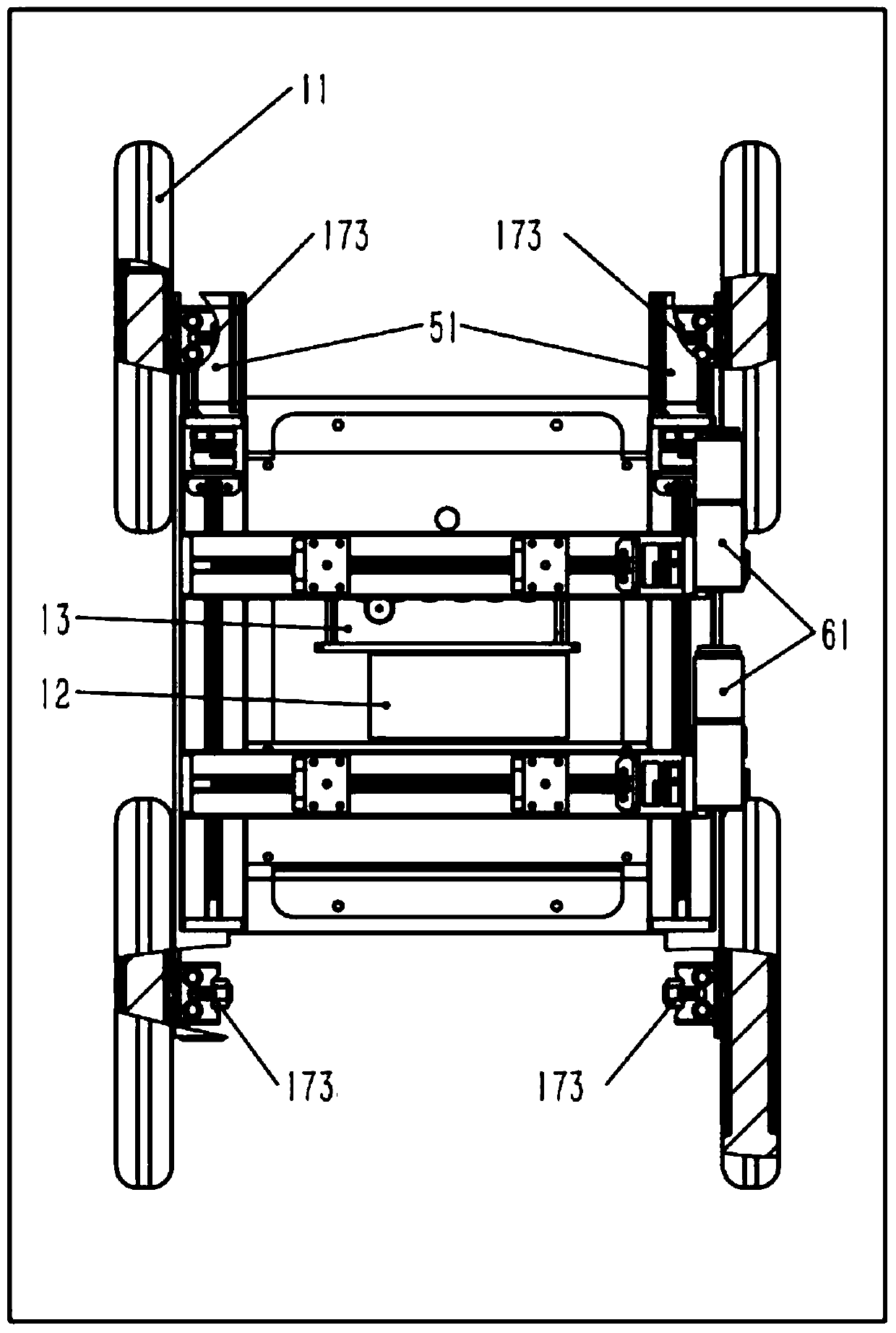 Active safety device of intelligent wheelchair