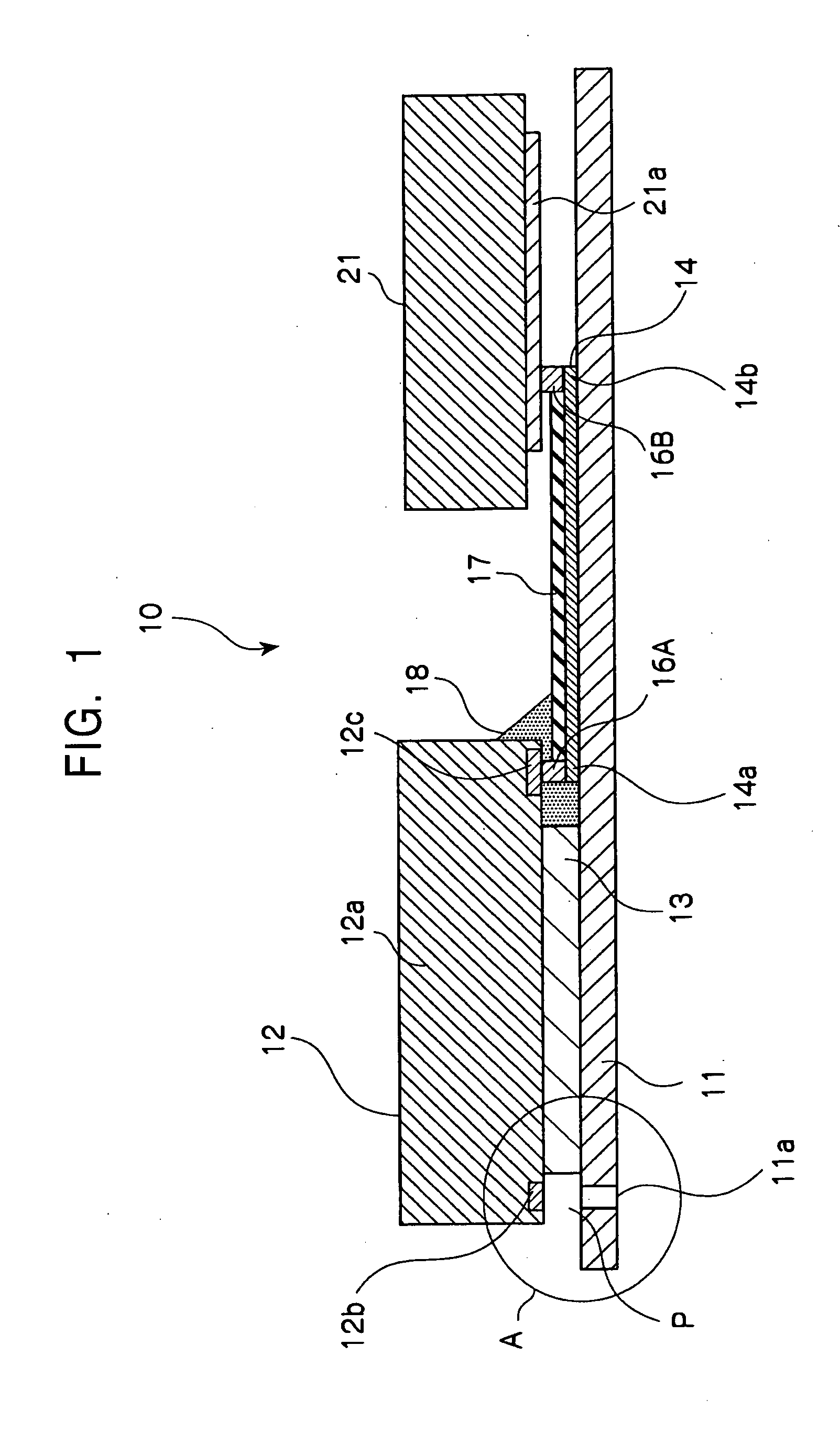 Ink ejecting head and method for making the same