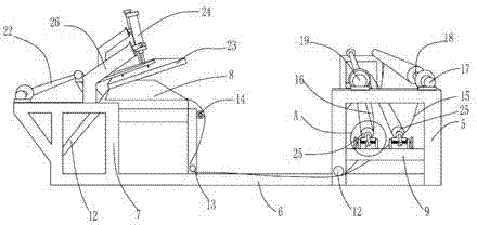 Compound device for seamlessly embroidered wall cloth