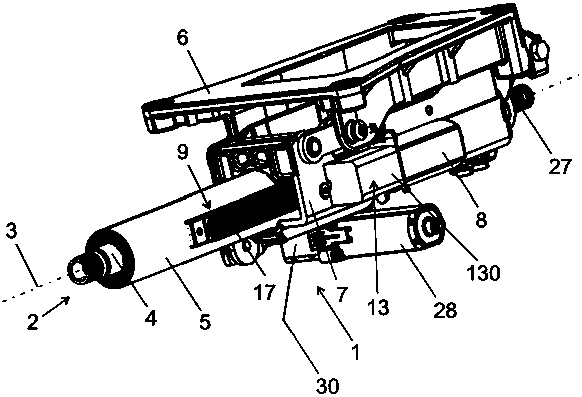Electrically length-adjustable steering column for a motor vehicle