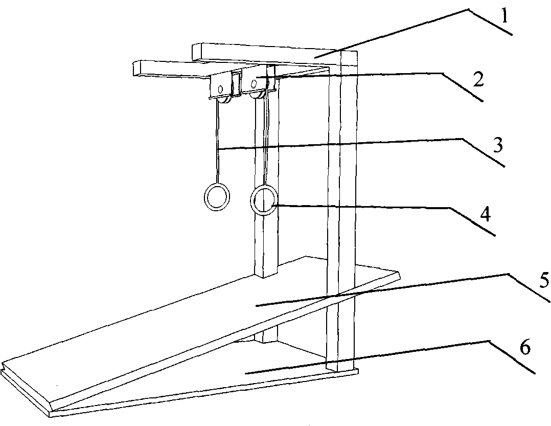 Pulley tension frame