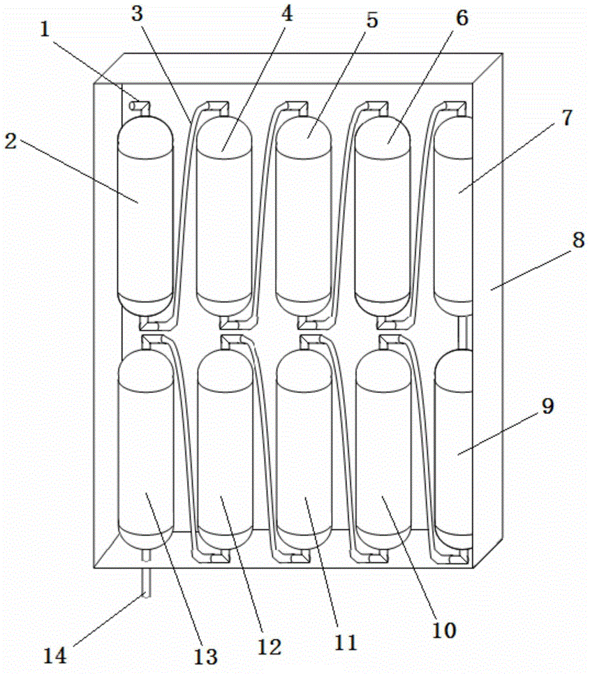 Multi-layer combined filtration type drinking water quality improvement system