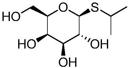 A kind of synthetic method of isopropyl-beta-d-thiogalactoside