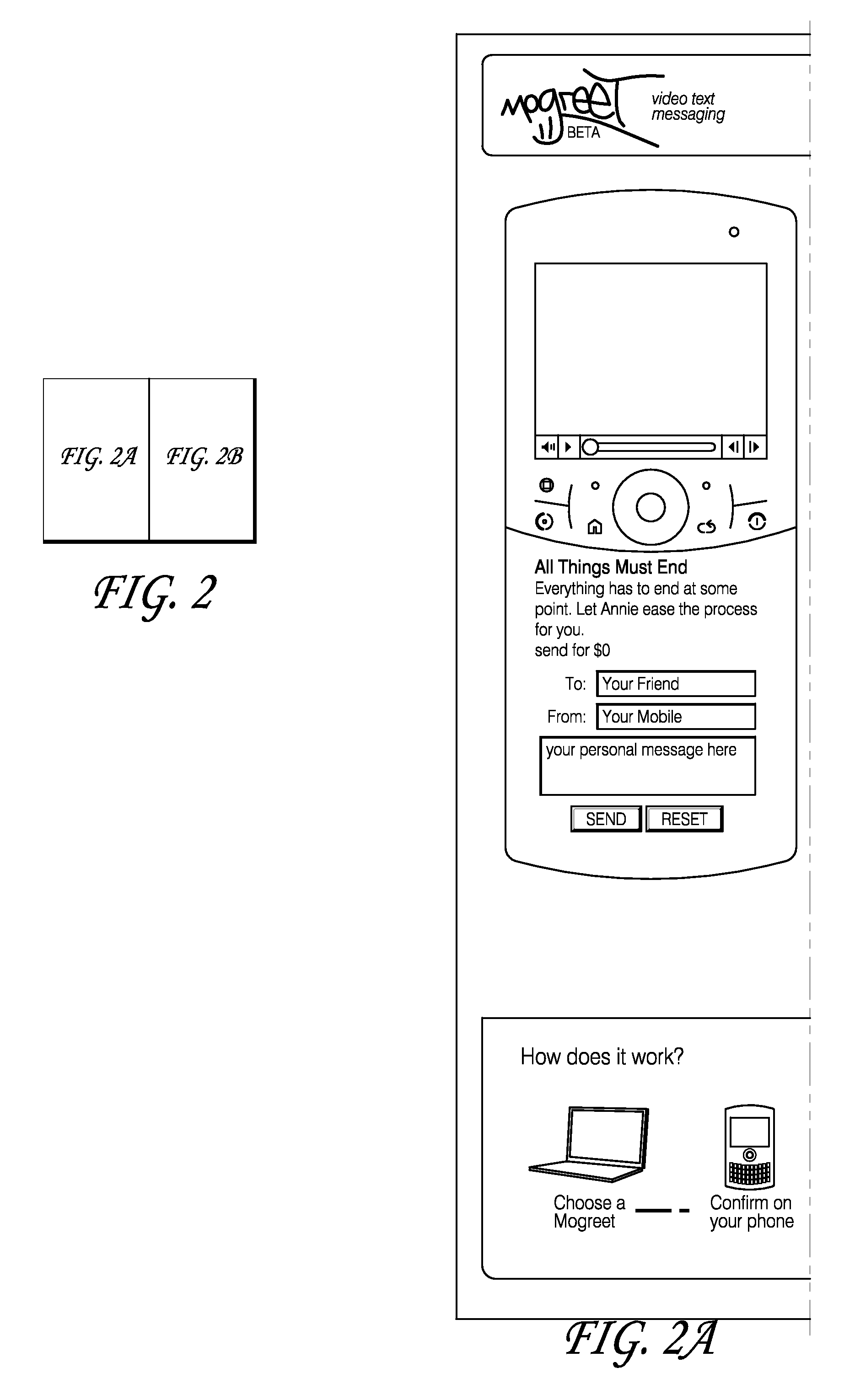 Methods and systems for transmitting video messages to mobile communication devices