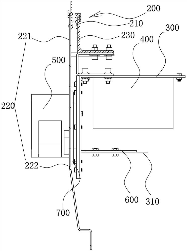 Foreign matter detection device and platform door system