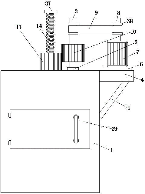 High-adaptability forming device for machining metal structural part