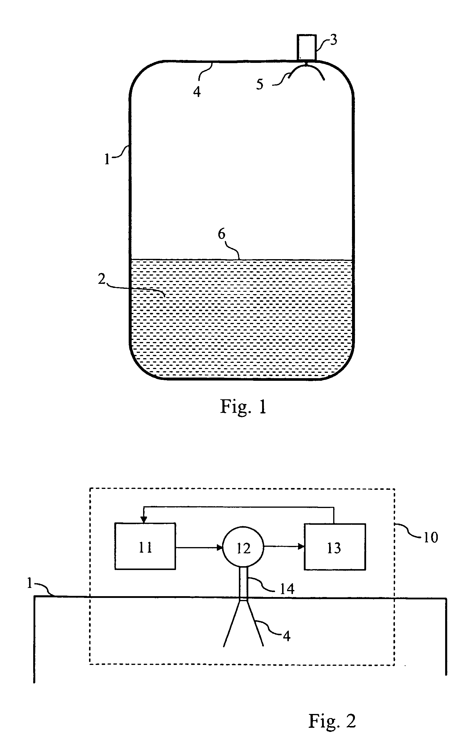 Circuit for multifrequency band radar level gauge
