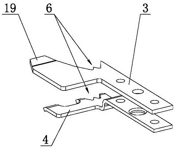 Small vertical component station loading device