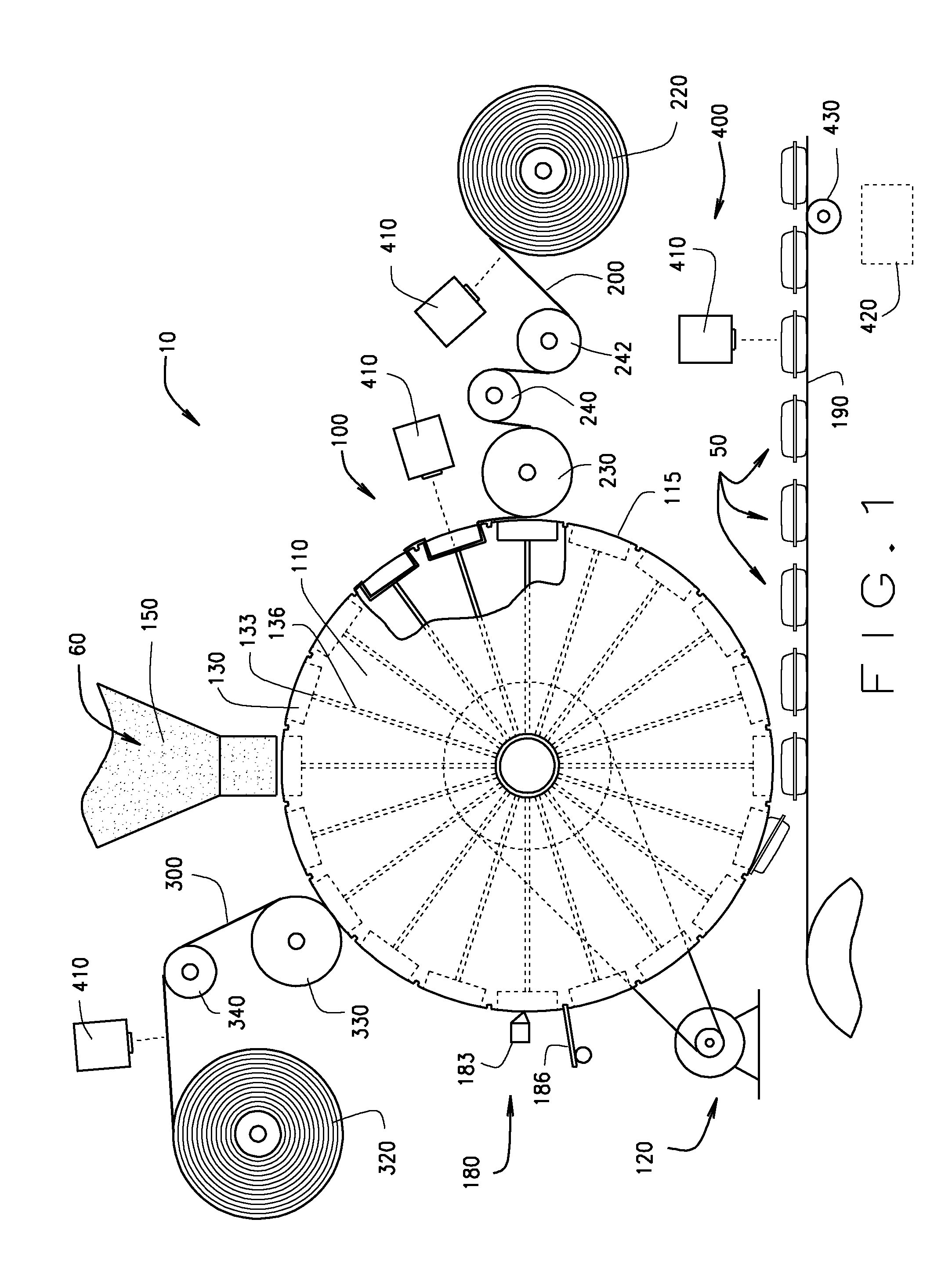 Systems and methods for forming openings in water soluble packets