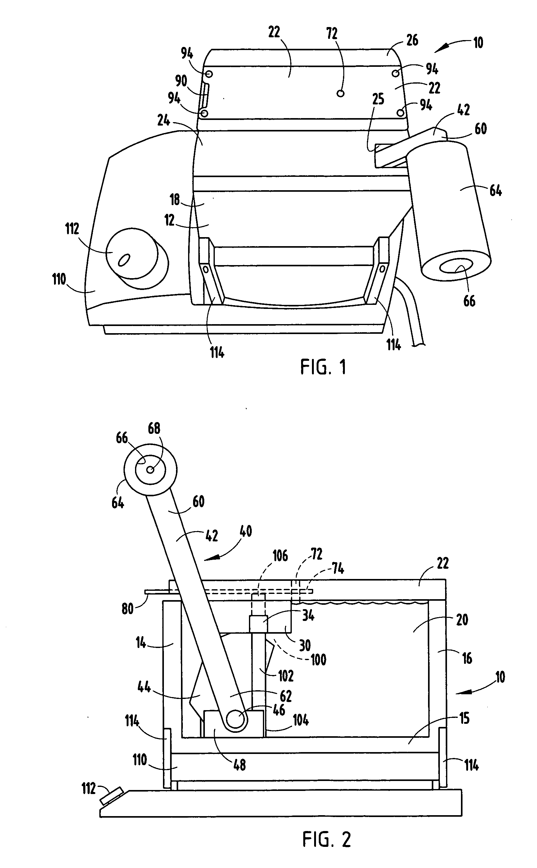 Method and apparatus for making partitioned slides