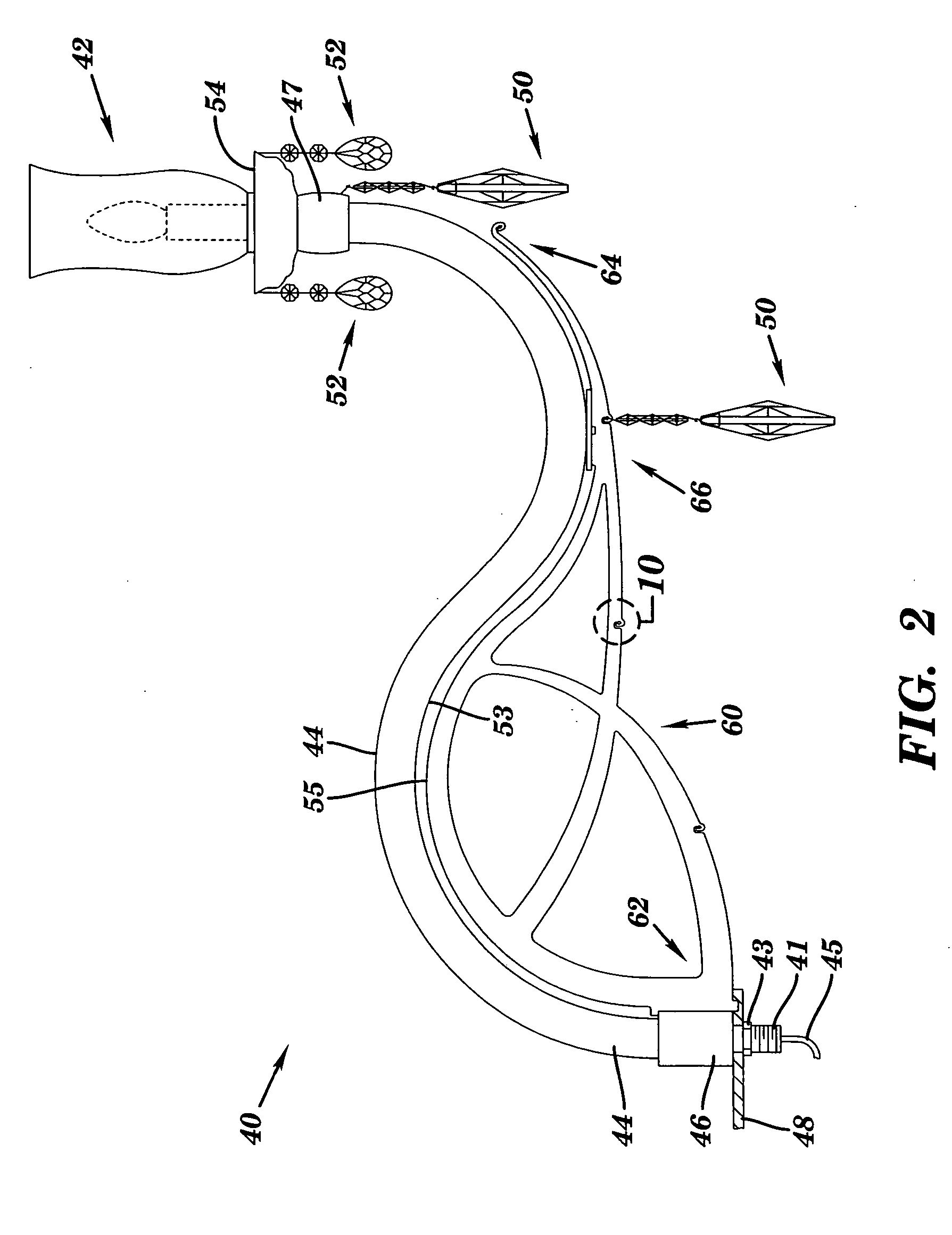 Arrangements, braces, and methods for supporting an arm of an ornamental fixture