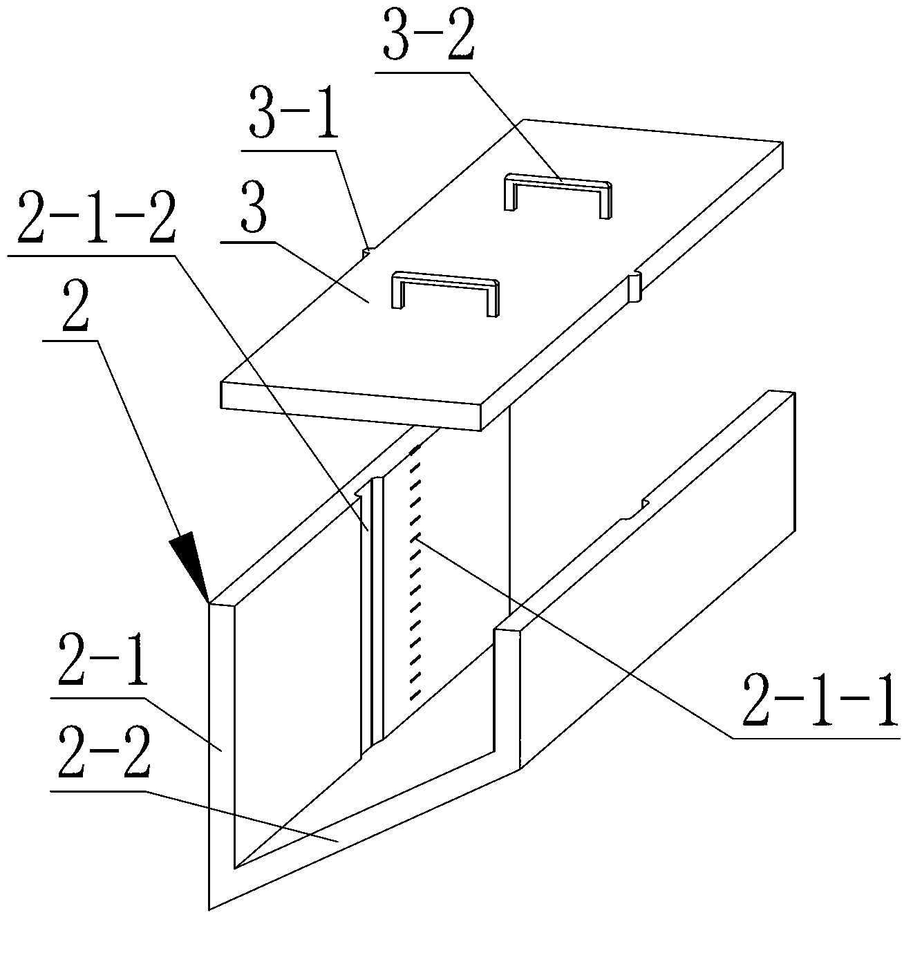 Aluminum-alloy separation explosion-proof material and pressing mold and pressing method thereof