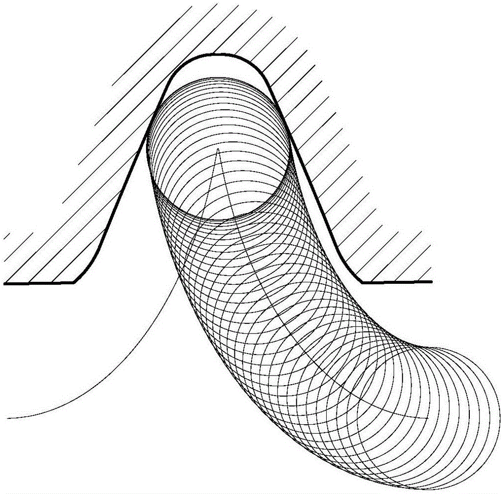 Gear shape design method of three-dimensional high-rigidity harmonic reducer