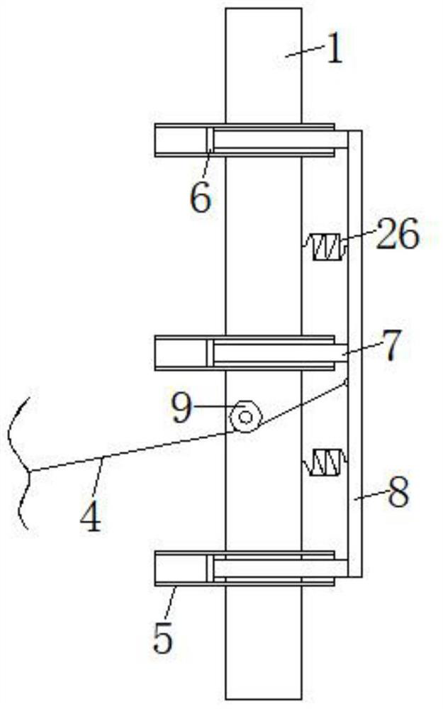 Plastic wardrobe with clothes dust removal effect