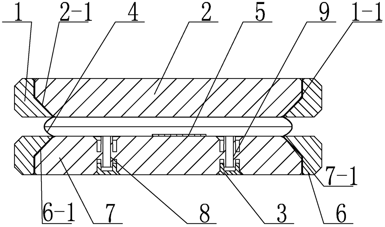 A flexible pressure detection device