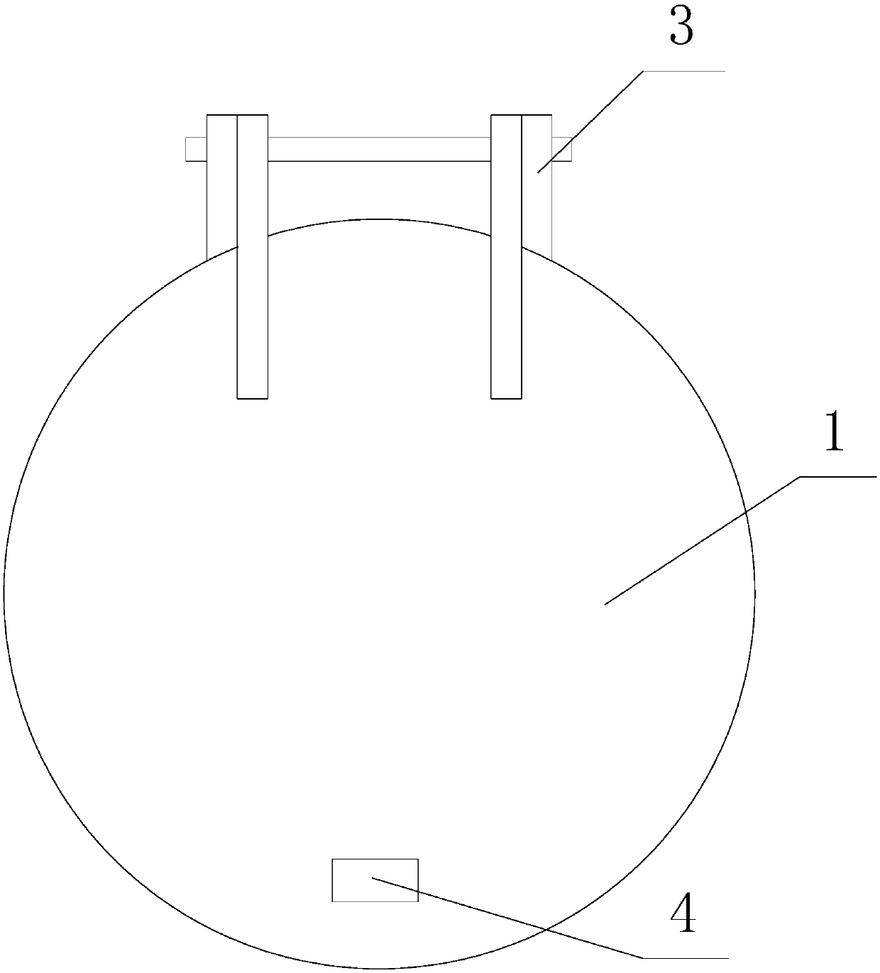 Flap valve with buffer structures