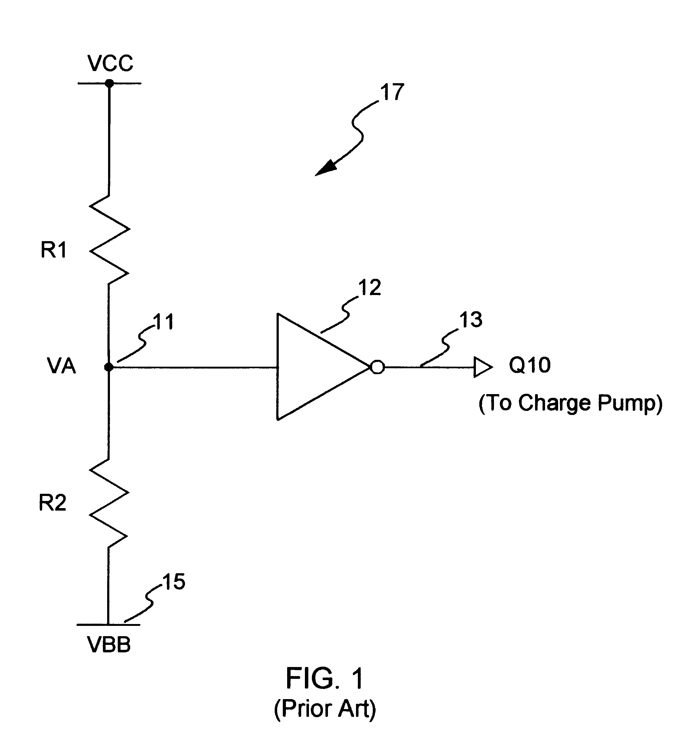 Power supply insensitive substrate bias voltage detector circuit