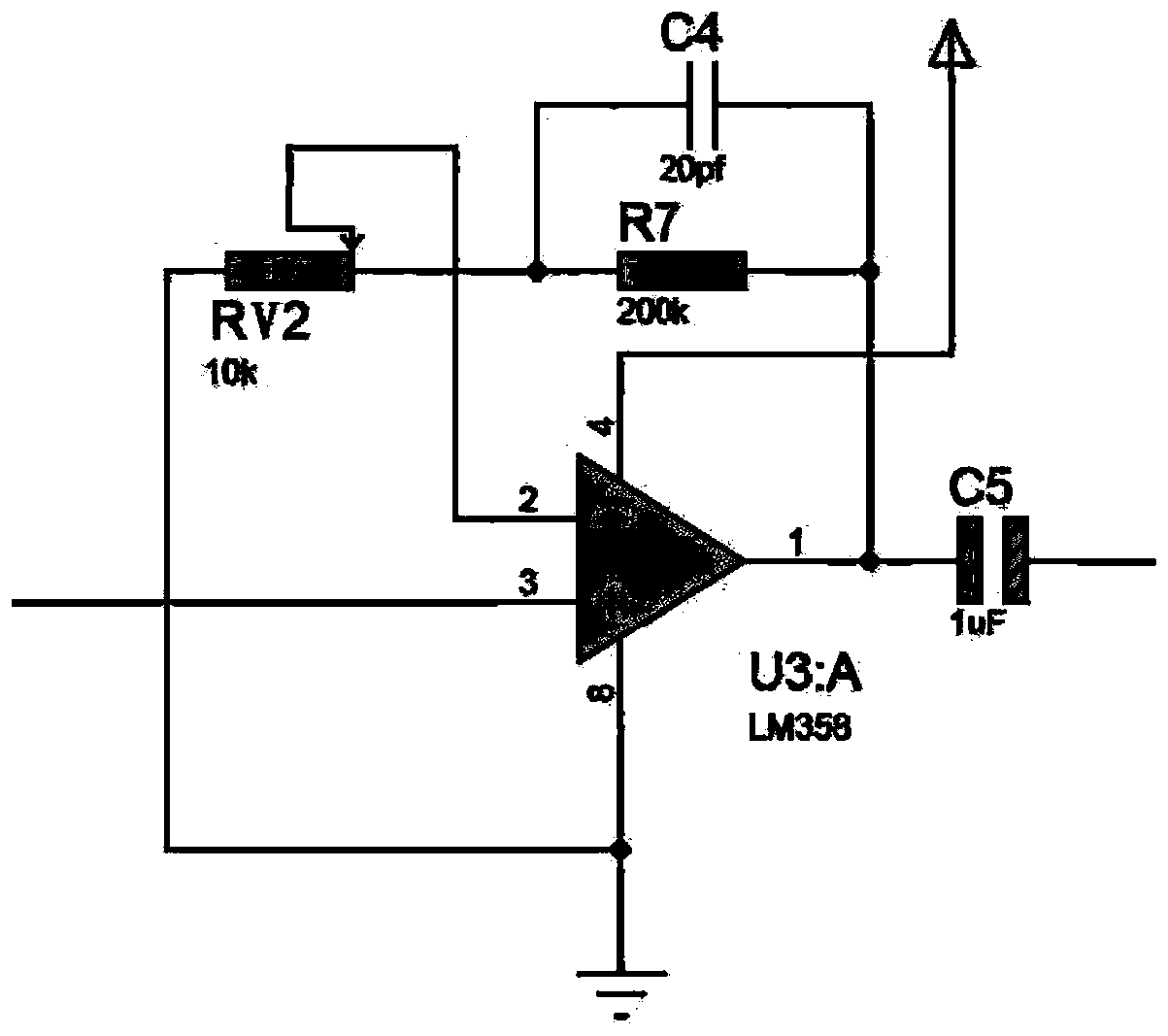 Heart rate measuring instrument