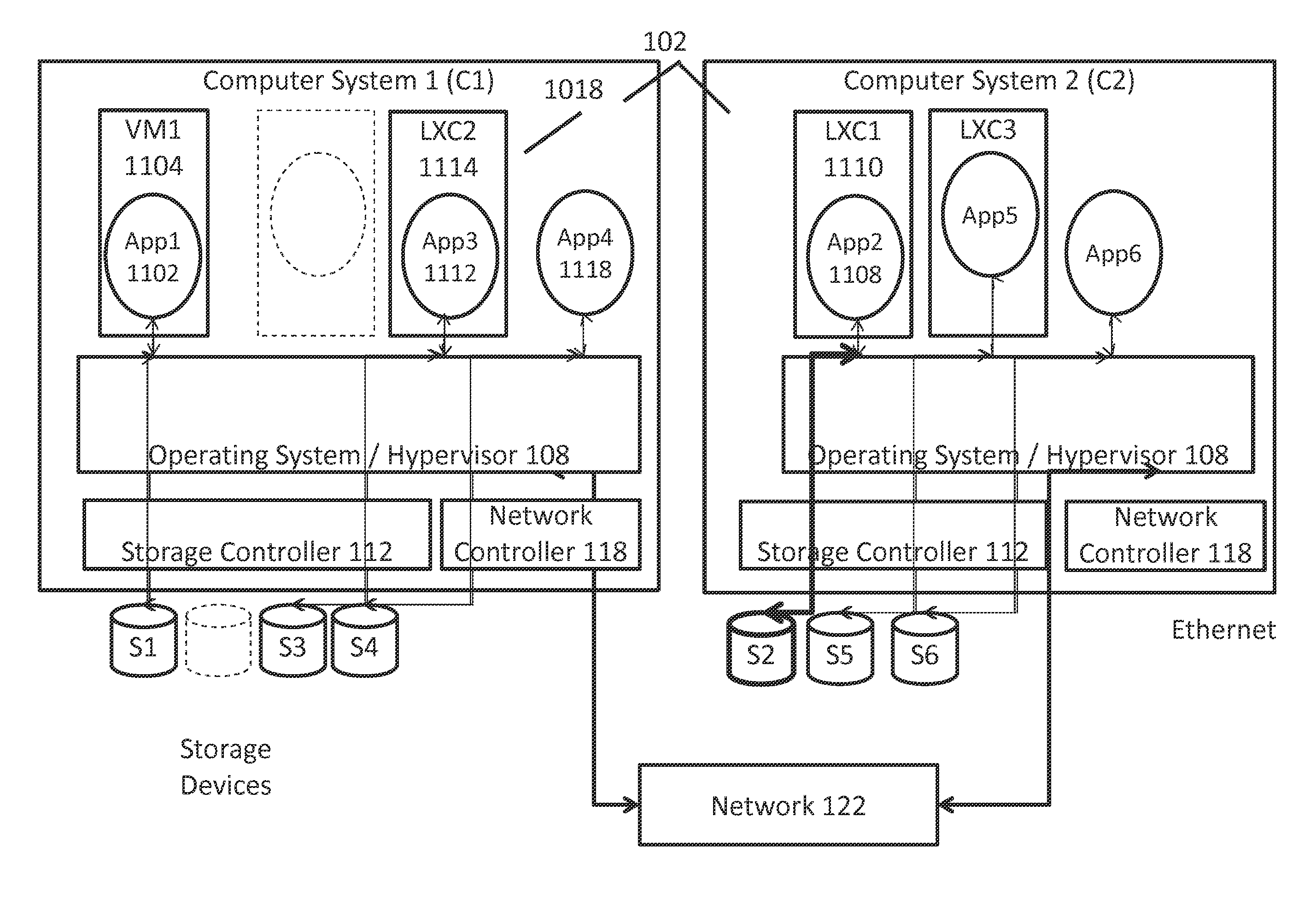 Methods and systems for converged networking and storage