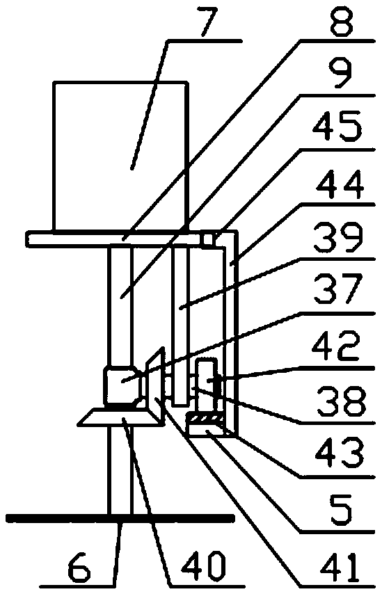 Snow removal device for electrical equipment