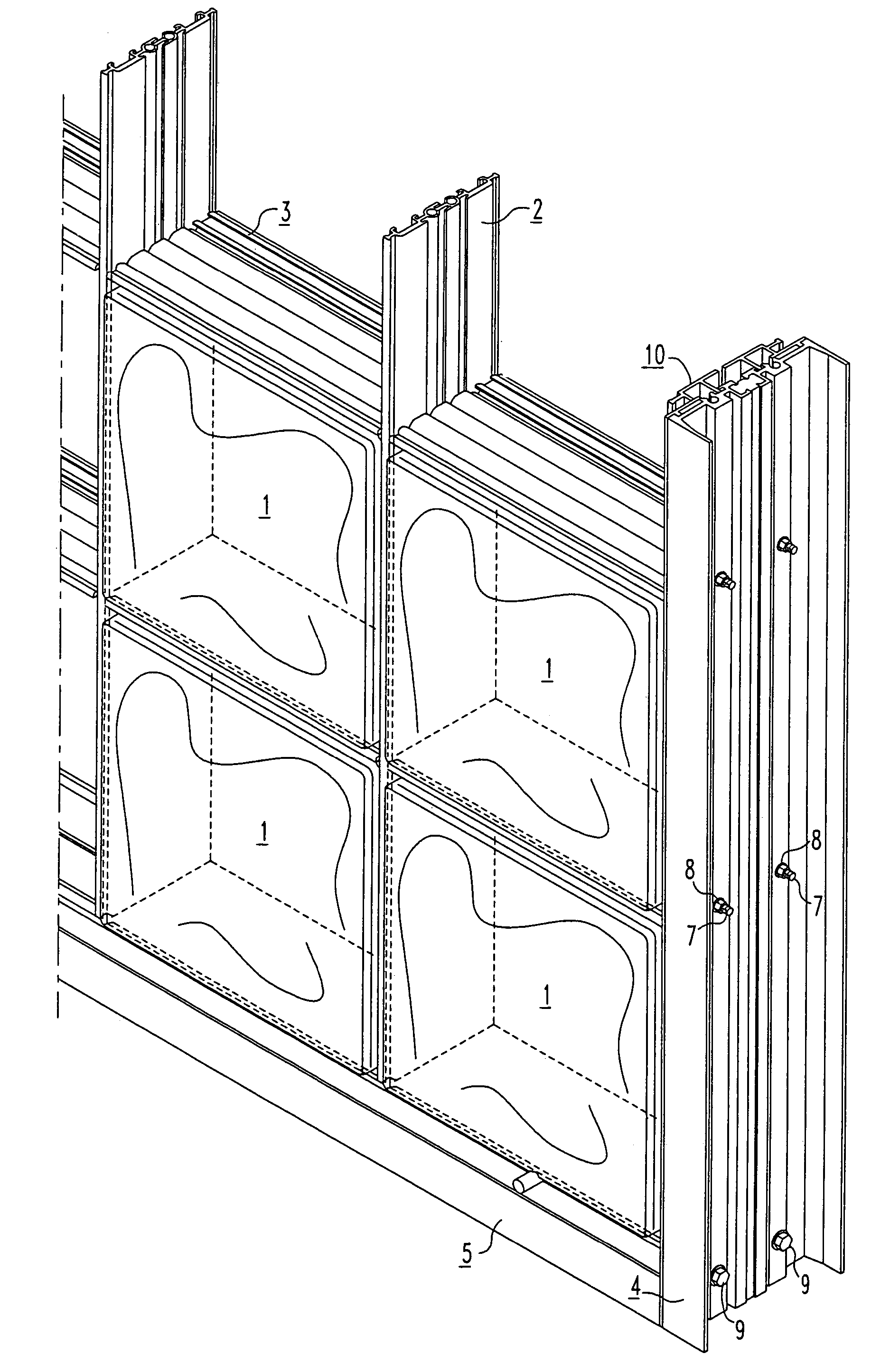 Glass block assembly