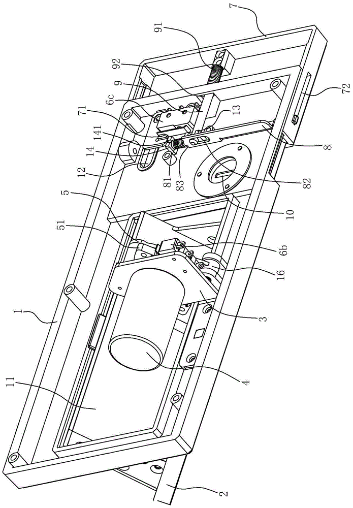 Tipping bucket safe panel device