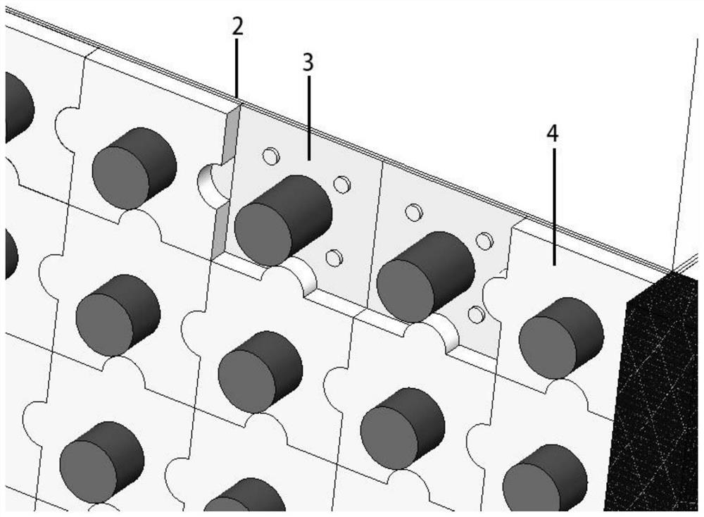 A modular flexible bridge pier anti-collision device