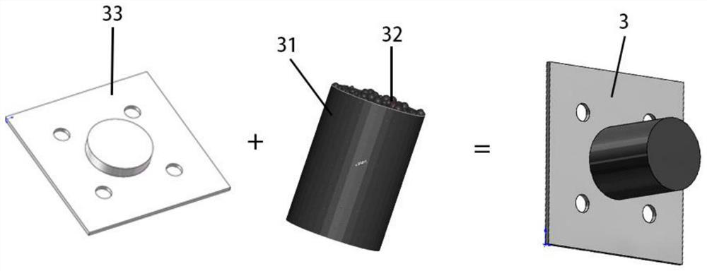 A modular flexible bridge pier anti-collision device