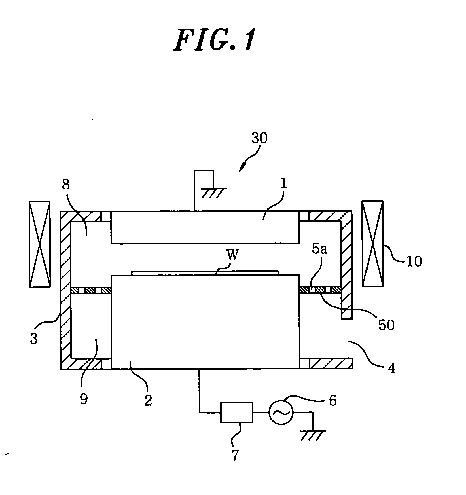 Plasma processing device and baffle plate thereof