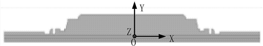 Heavy double-column vertical lathe cross beam gravity deformation prediction method based on finite difference method