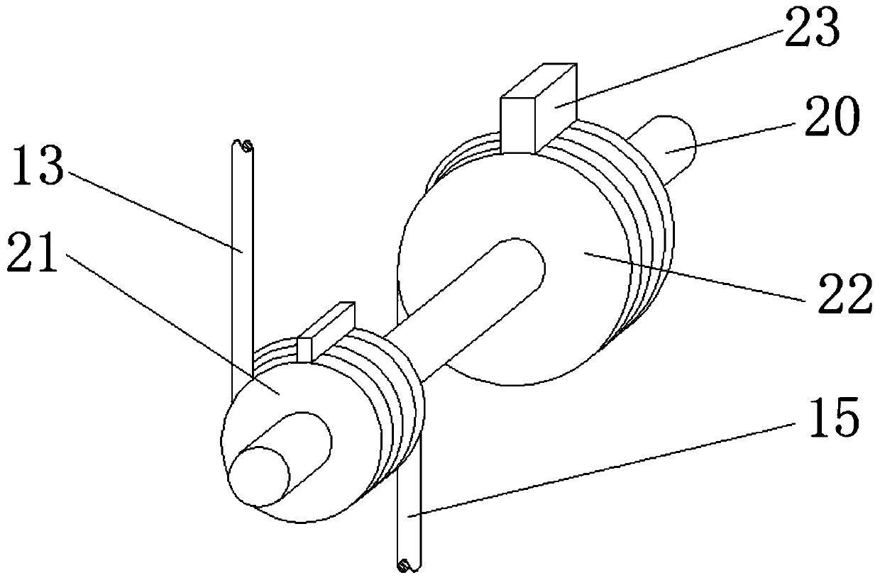 Dismounting device of support for bridge construction