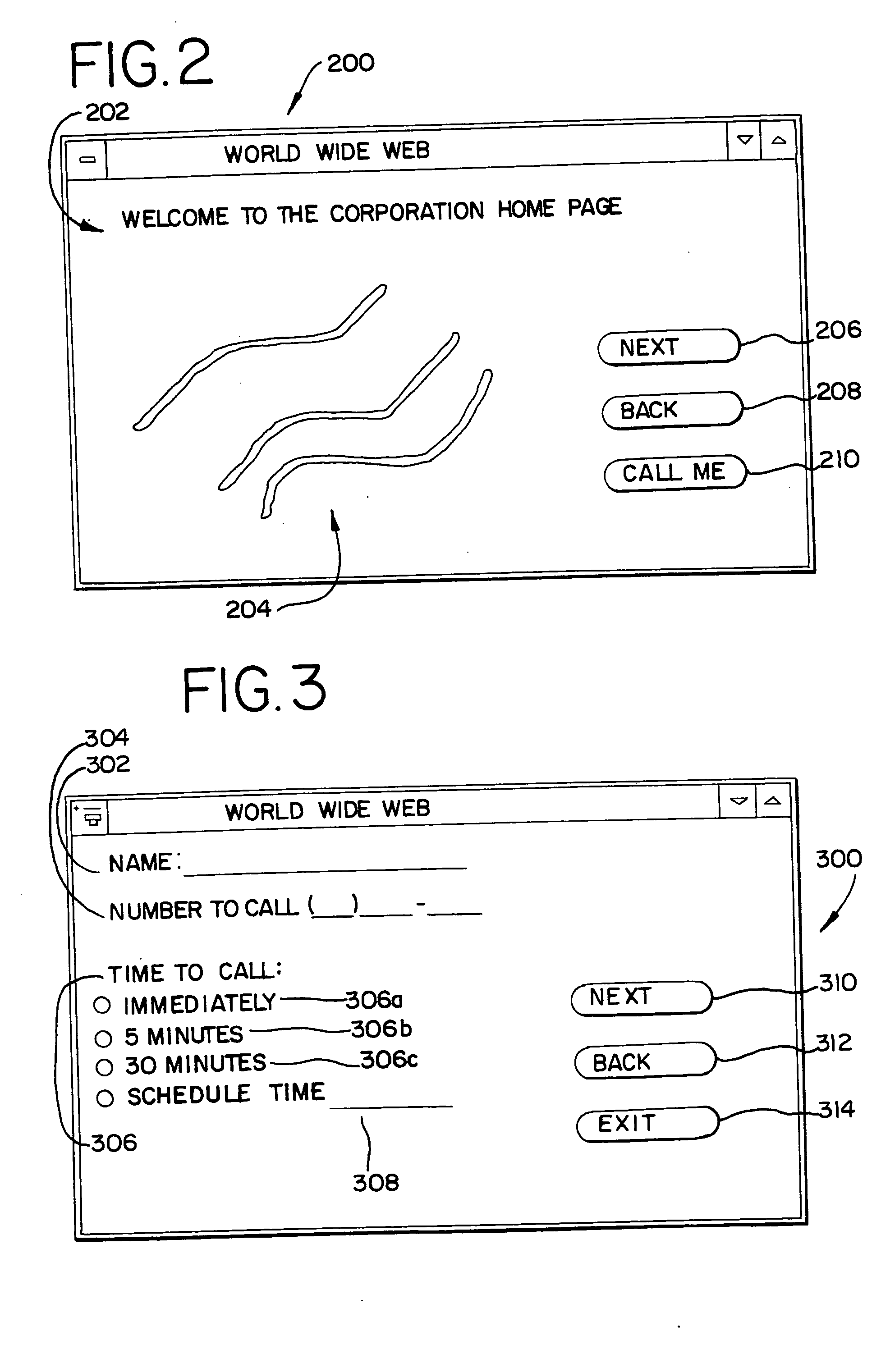 Method and system for establishing voice communications using a computer network