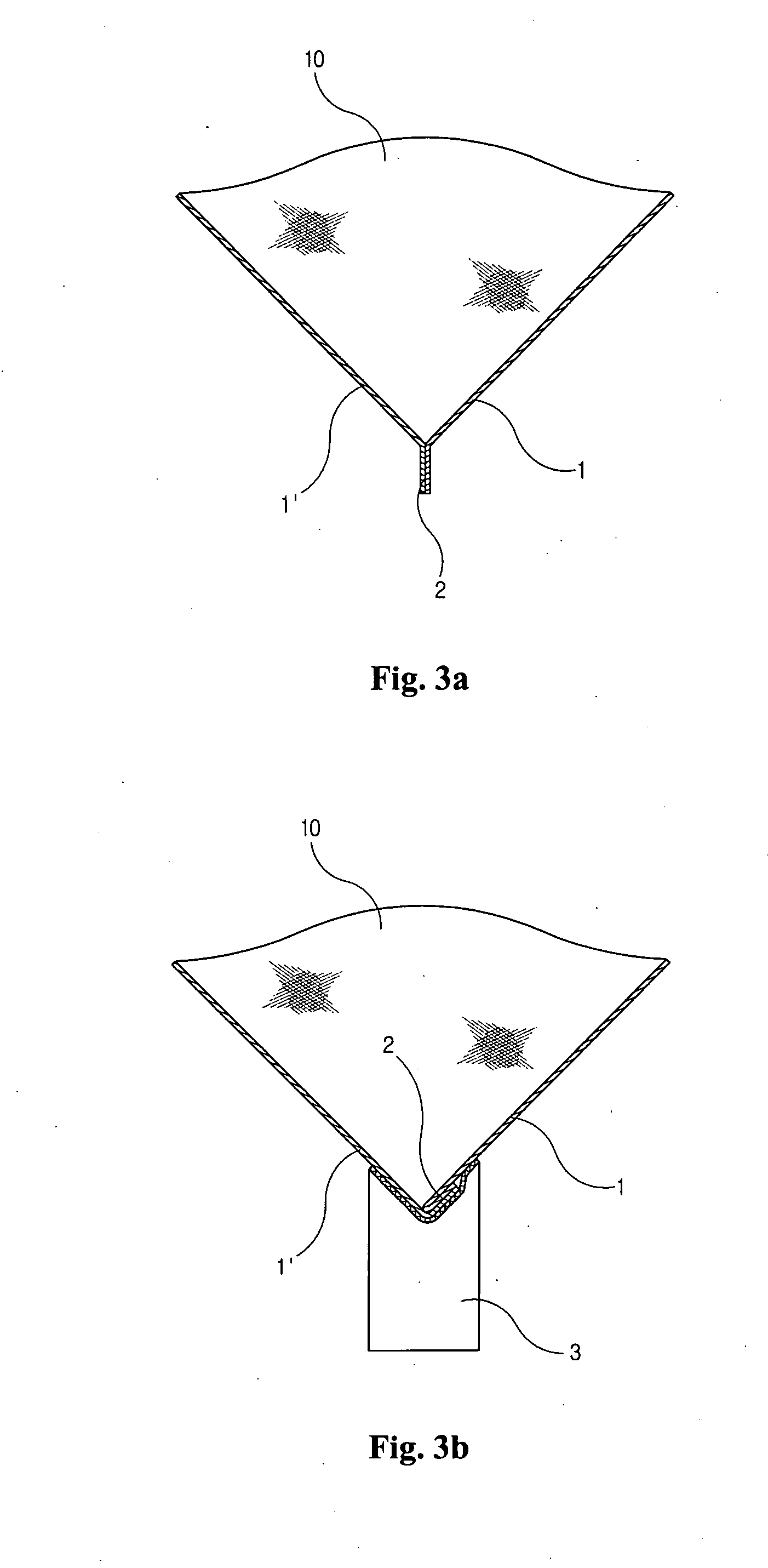 Tent structure having waterproof bottom corners and method for manufacturing the same