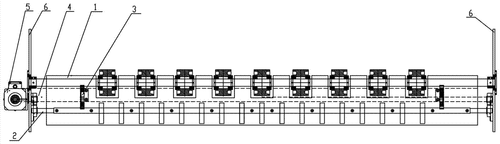 Front paper beating device used for stacking by stacking machine