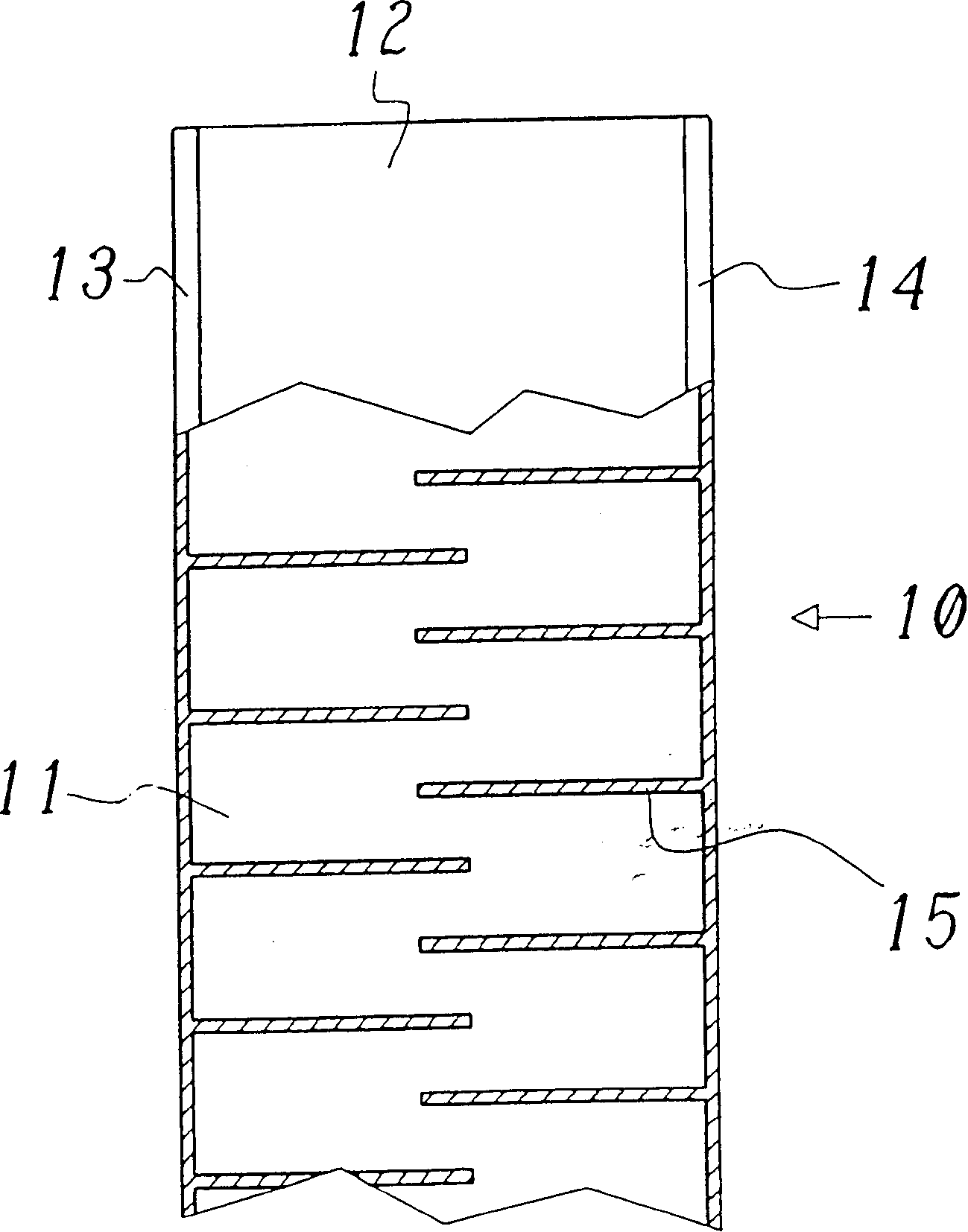 Elastic insulation component for wedging up winding of electric machine, especially stator winding