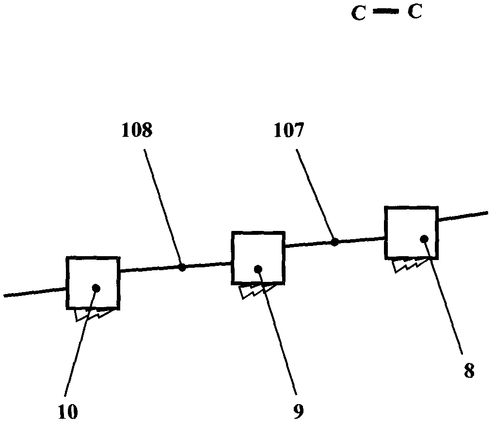 System for treating household garbage leachate