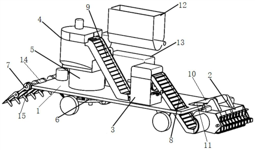 A straw returning integrated equipment