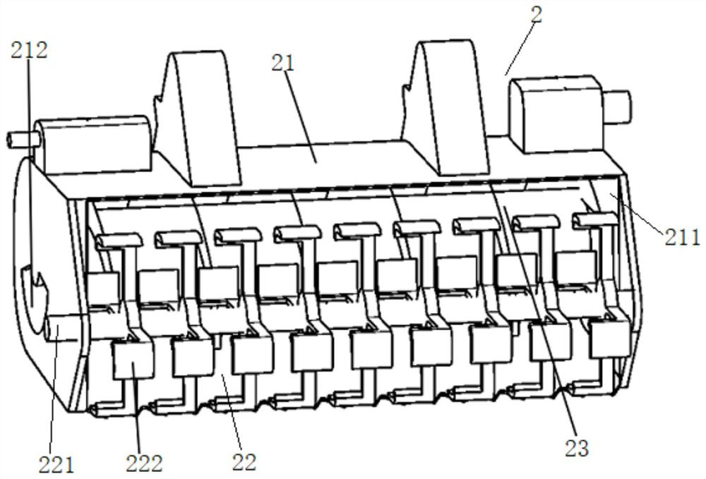 A straw returning integrated equipment